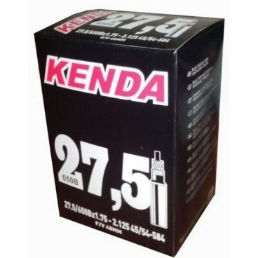 Камера велосипедная KENDA 27.5''x1.75-2.125, f/v-48 мм, 518920