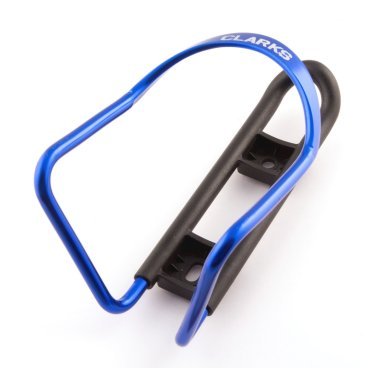 Флягодержатель велосипедный CLARK`S BC-20, алюминий/пластик, синий, 3-164