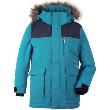 Куртка подростковая Didriksons SANDE BS PARKA, синий лёд, 501958