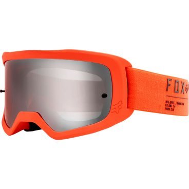 Фото Маска велосипедная Fox Main II Gain Goggle Spark Flow Orange, 23996-824-OS