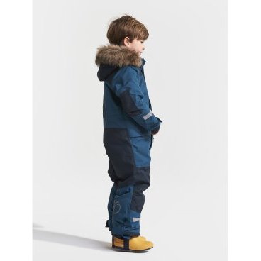 Комбинезон детский Didriksons BJORNEN KIDS COVERALL, синий ураган, 502677