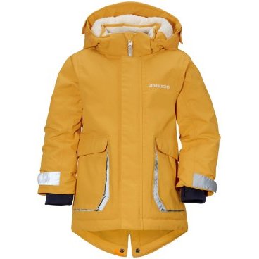 Куртка детская Didriksons INDRE KIDS PARKA, пшеничный желтый, 502680