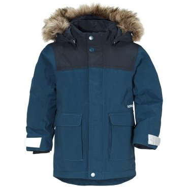 Куртка детская Didriksons KURE KIDS PARKA, синий ураган, 502679