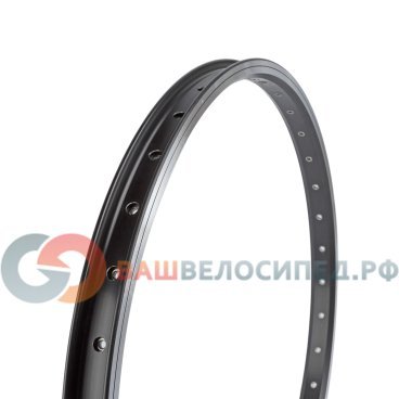 Обод велосипедный ALEX RIMS DM24, 24"х 24 мм х 36Н, двойной, (BMX/FR/DH), SSE, CSW, чёрный, DM24 36H 24" BK