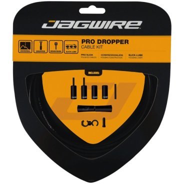 Набор рубашки и тросика подседельного велоштыря Jagwire Pro Dropper Kit, Black, PCK600