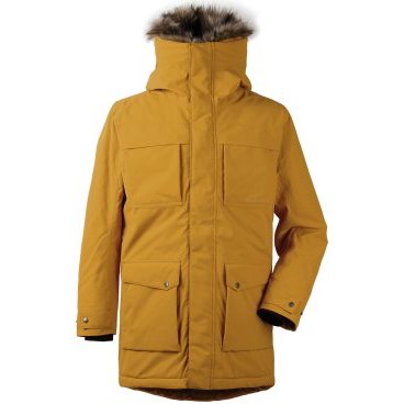 Куртка мужская Didriksons REIDAR USX PARKA, желтая охра, 502795