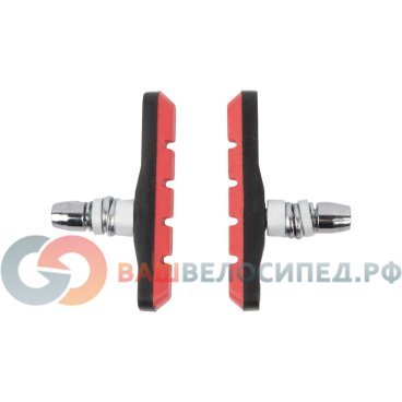 Тормозные колодки Jagwire Mountain Sport V Brake Pad, красный, [25], BWP5008