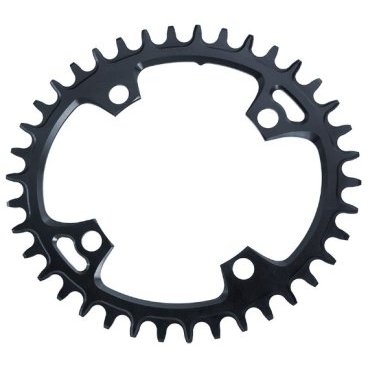Фото Звезда велосипедная Garbaruk 104 BCD, передняя, Oval, 40T, Black, 5907441503570