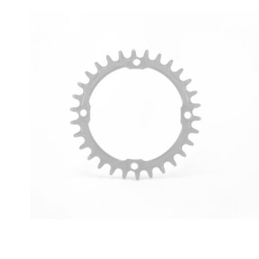 Звезда велосипедная Garbaruk 104 BCD, передняя, Round, 30T, Silver, 5907441516921