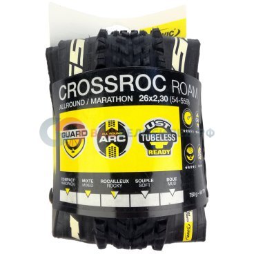 Покрышка велосипедная Mavic Crossroc Roam 26x2.30 Black'14, 35629523