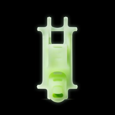 Держатель для смартфона Bone Collection BIKE TIE, силикон, на руль, 4.0'-6.0', люминисцентный зеленый, 07-150014