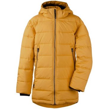 Куртка подростковая Didriksons LORENTZ BS PARKA, пшеничный желтый, 502621