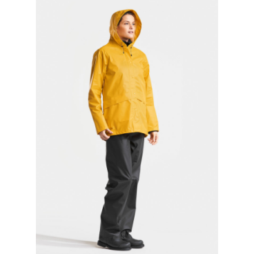 Куртка женская Didriksons AVON WNS JKT, жёлтый, 501442
