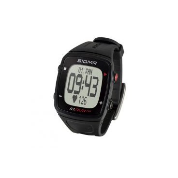 Фото Пульсометр SIGMA iD.RUN HR, 7 функций, USB, NFC, GPS, Пластик, чёрный, black, SIG_24900