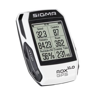 Велокомпьютер SIGMA ROX 11.0 GPS, беспроводной, белый, WHITE, SIG_01007