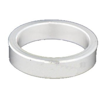 Кольцо проставочное NECO AS3605, алюминий, 1-1\8", 5 мм, silver, NECO AS3605,5мм,silver