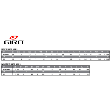 Велотуфли Giro CHAMBER, black/gum, GIF2040903