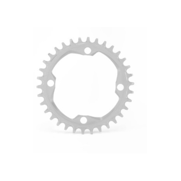 Звезда велосипедная Garbaruk, передняя, 104 BCD Round 34T Silver, 5907441517065