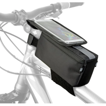 Фото Сумка велосипедная AUTHOR A-R255 TankBagMPP+ чехол для смартфона, 20x9x6,5 см, универнсальное крепление, 8-15001088