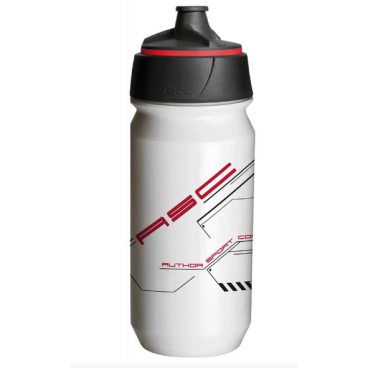 Фляга велосипедная AUTHOR AB-Tcx-Shanti X9, биопластик, 0.6 л, бело-красный, 8-14064022