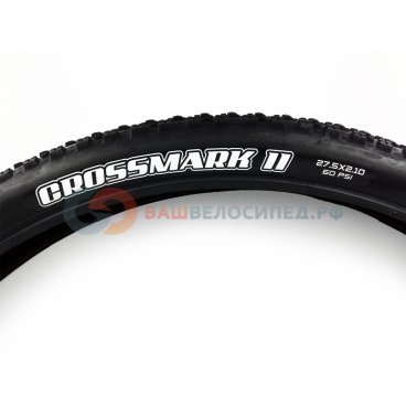 Покрышка велосипедная Maxxis Crossmark II, 27.5x2.10 TPI 60 сталь Single, TB90953000