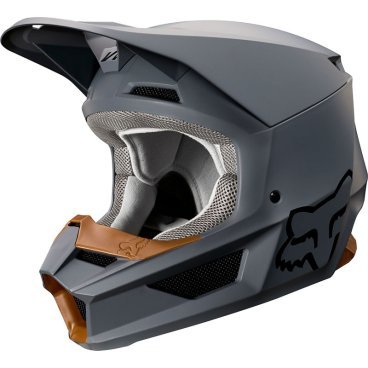 Велошлем Fox V1 Matte Helmet, Stone, 2019, 21828-224