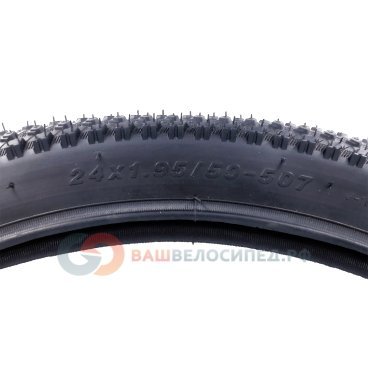 Покрышка для велосипеда, Vinca Sport HQ 1611 24*1.95 black,24х1,95, улучшеного качества, без запаха.