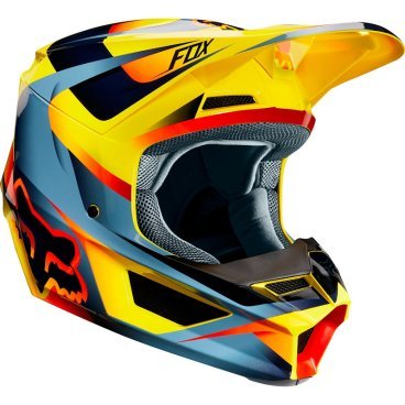 Велошлем Fox V1 Motif Helmet, Yellow, 21775-005