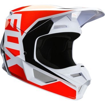 Велошлем Fox V1 Prix Helmet, Flow Orange, 25471-824