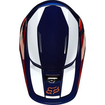 Велошлем Fox V1 Prix Lovl SE Helmet, Orange/Blue, 25471-592