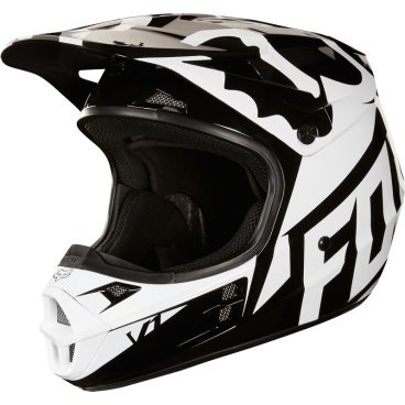 Велошлем Fox V1 Race Helmet, Black, 19532-001