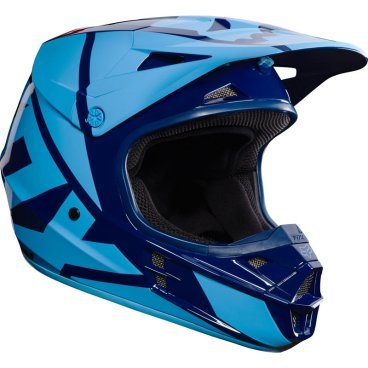 Велошлем Fox V1 Race Helmet, Navy, 17344-007
