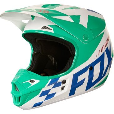 Велошлем Fox V1 Sayak Helmet, Green, 19534-004