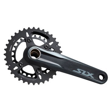 Система шатунов велосипедная Shimano SLX, M7100-2, для 12 скоростей, 36/26T, без каретки, CL 48.8мм, IFCM71002EX66