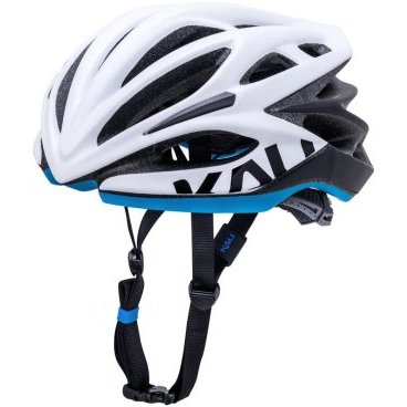 Шлем велосипедный KALI LOKA ШОССЕ/ROAD,CF, 21 отверстие, Mat Wht/Blk/Blu, 02-40220117