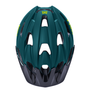 Шлем велосипедный KALI PACE TRAIL/MTB, LDL, CF, 15 отверстий, Mat Tel/Fluo Ylw, 02-21720147