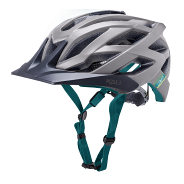 Шлем велосипедный KALI LUNATI ENDURO/MTB, CF, 25 отверстий, с креплением для камеры, MatGry/Tel, 02-21120157