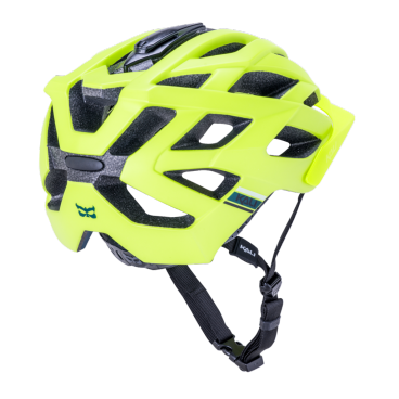 Шлем велосипедный KALI LUNATI ENDURO/MTB, CF, 25 отверстий, с креплением для камеры, MatFluoYlw, 02-21120127
