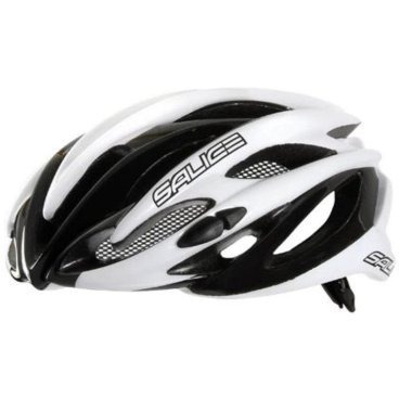 Велошлем Salice BOLT Bike Helmet, бело-черный, 2019