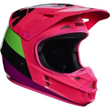 Велошлем Shift White Tarmac Helmet, Black/Pink, 17232-285