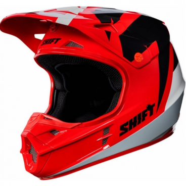 Фото Велошлем Shift White Tarmac Helmet, Red, 17232-003