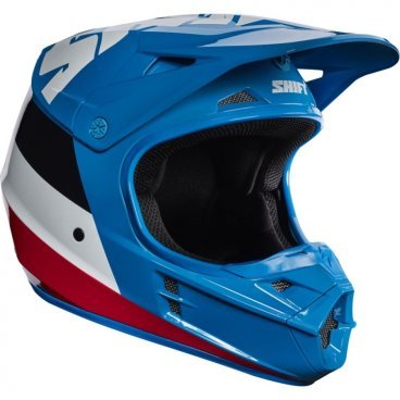 Фото Велошлем Shift White Tarmac Helmet, Blue, 17232-002