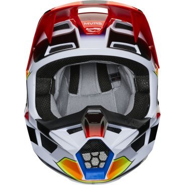 Велошлем подростковый Fox V1 Yorr Youth Helmet, Blue/Red, 2020, 25481-149