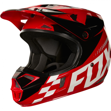 Велошлем подростковый Fox V1 Sayak Youth Helmet, Red, 20292-003