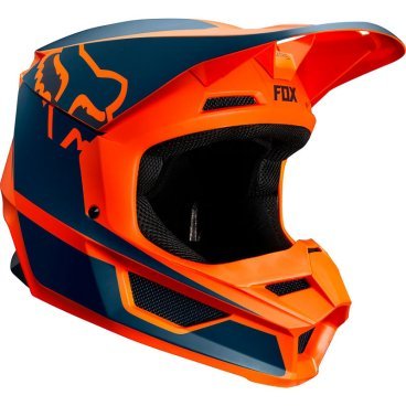 Велошлем подростковый Fox V1 Przm Youth Helmet, Orange, 20084-009