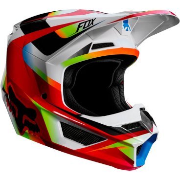 Велошлем подростковый Fox V1 Motif Youth Helmet, Red/White, 2019, 21784-054