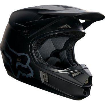 Велошлем подростковый Fox V1 Matte Youth Helmet, Black, 16456-255