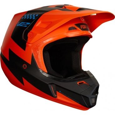 Велошлем Fox V2 Mastar Helmet, Orange, 19530-009