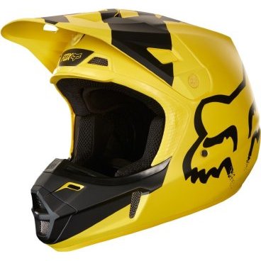 Велошлем Fox V2 Mastar Helmet, Yellow, 19530-005