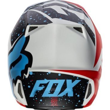 Fox V2 Nirv Helmet, Red/White 